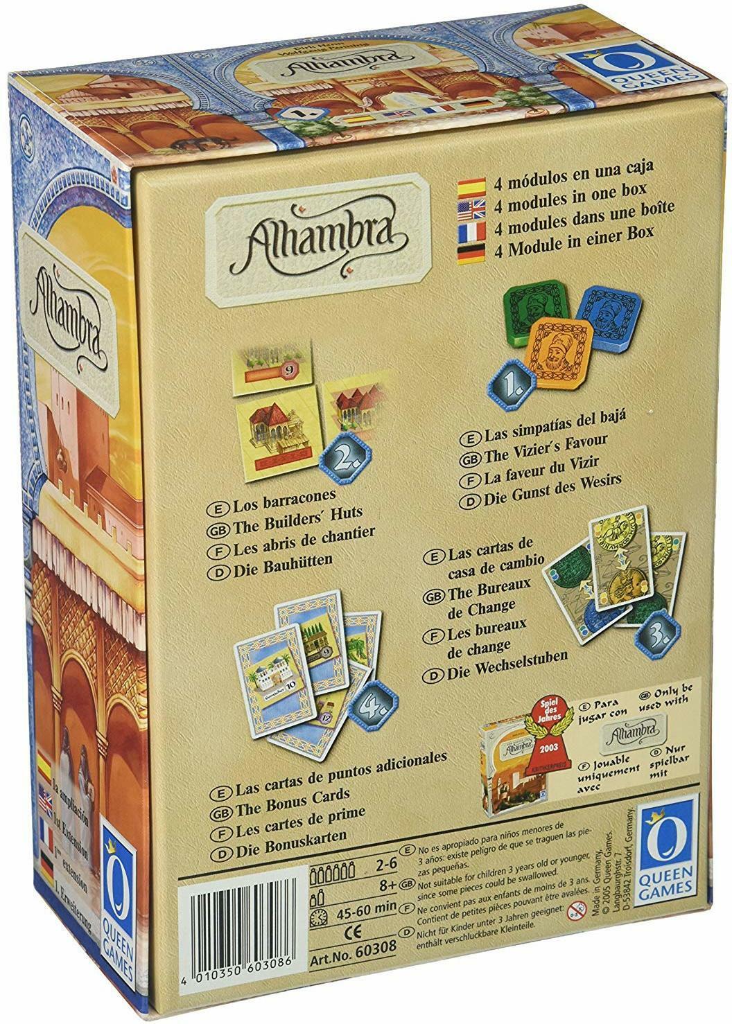 Alhambra: 1. La Faveur du Vizir Back 3d