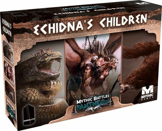 Mythic Battles: Pantheon - Echidna's Children Cover 3d