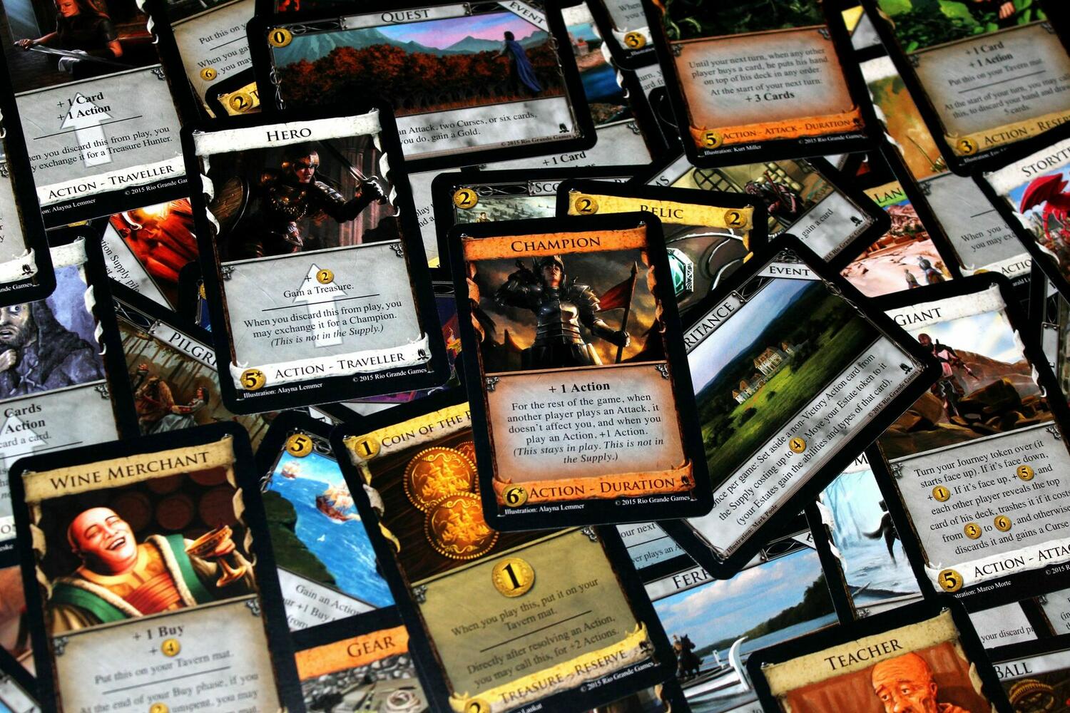 Dominion: Aventures Cartes