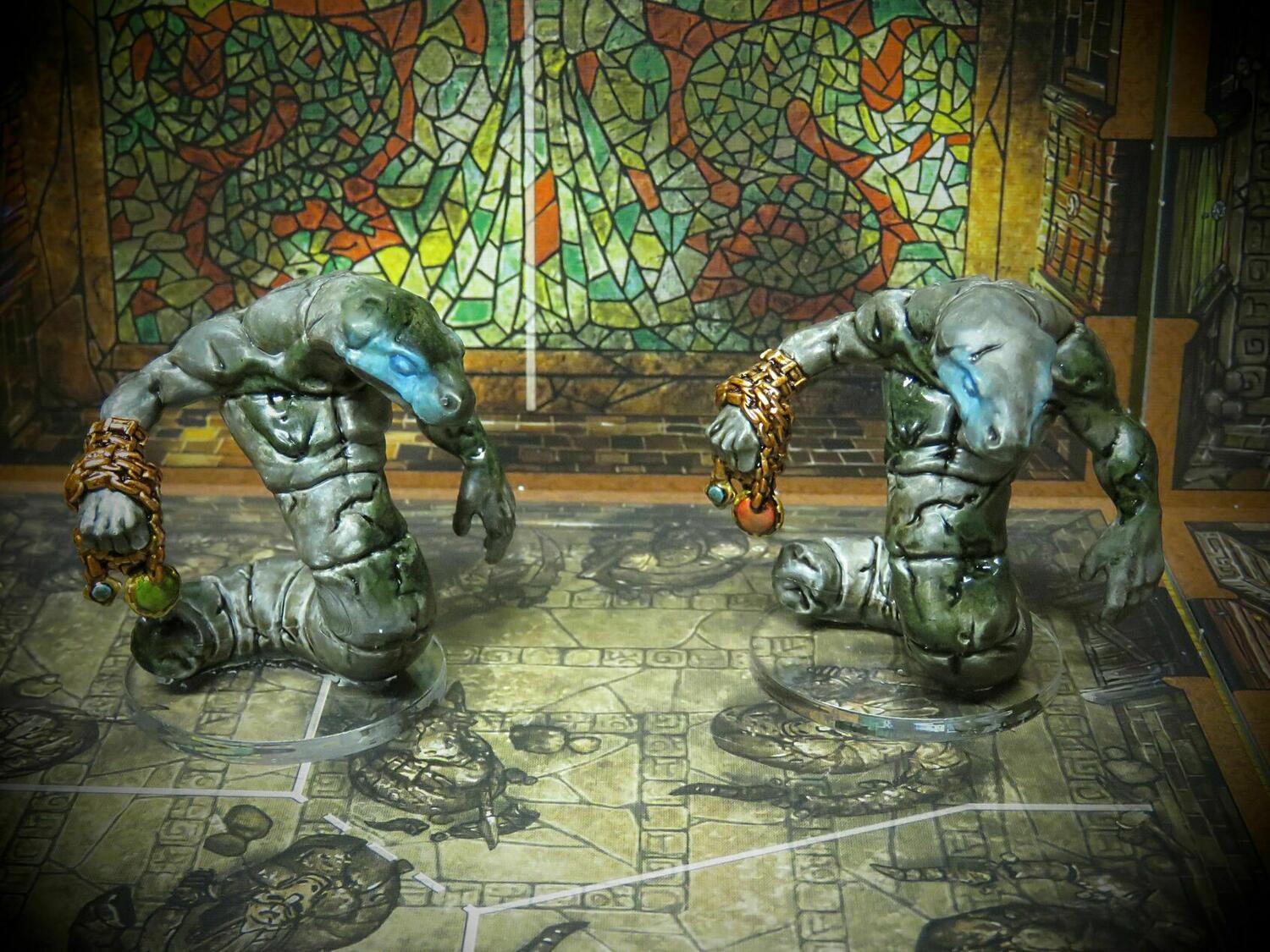 Les Demeures de l'Épouvante: Seconde Édition - Le Sentier du Serpent Figurines