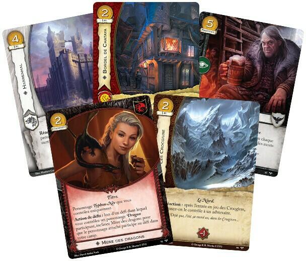 Le Trône de Fer: Le Jeu de Cartes - Les Fantômes d'Harrenhal Cartes