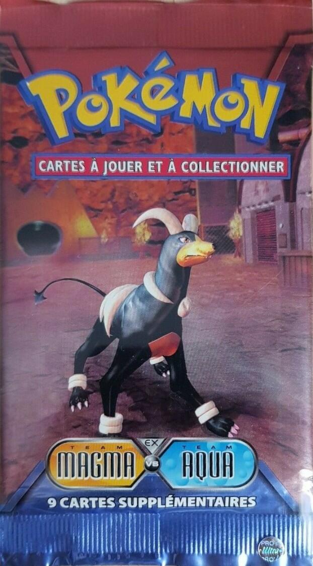 Pokémon: EX - Team Magma vs Team Aqua - Booster Cover