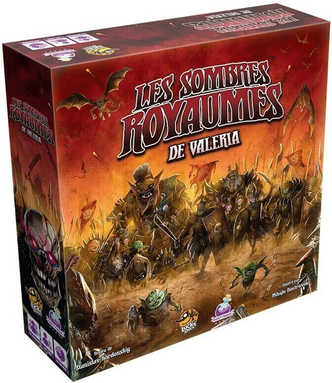 Les Sombres Royaumes de Valeria Cover 3d