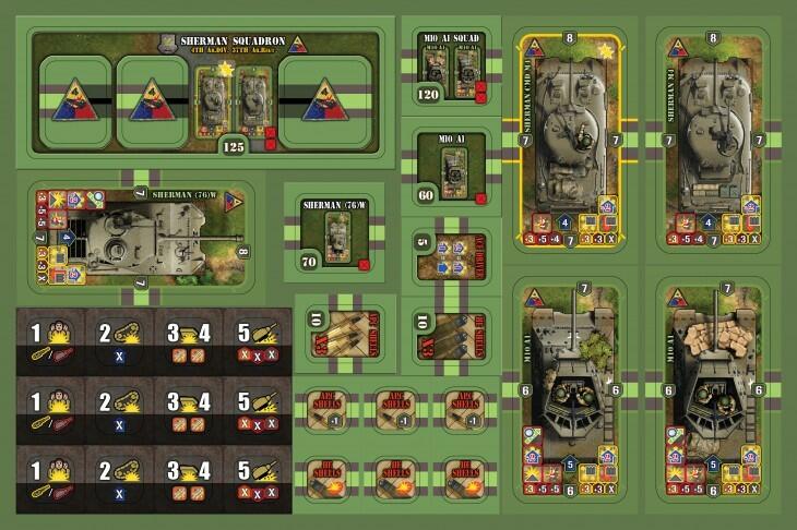 Heroes of Normandie: US Army Box Tuiles