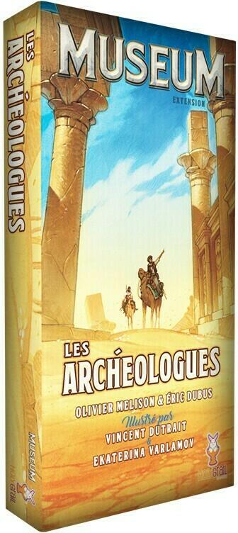 Museum: Les Archéologues Cover 3d