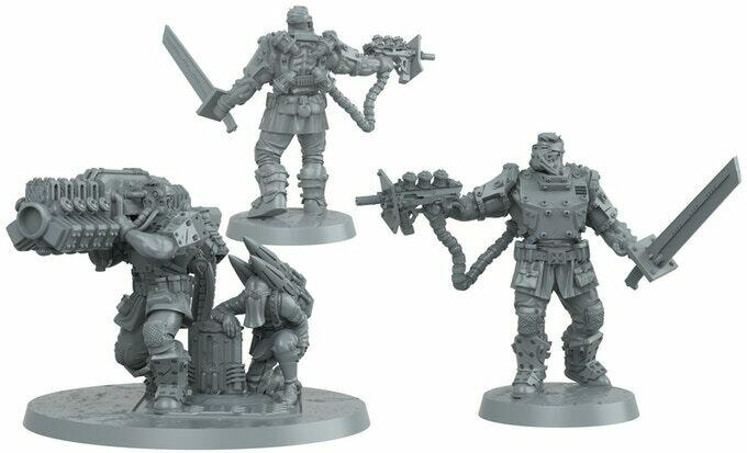 Reichbusters: Projekt Vril - Not of this Earth ! Figurines