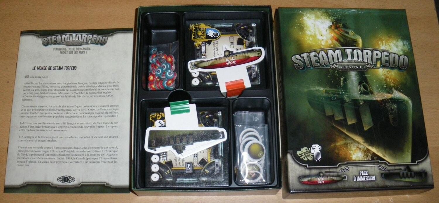 Steam Torpedo: Premier Contact Contenu