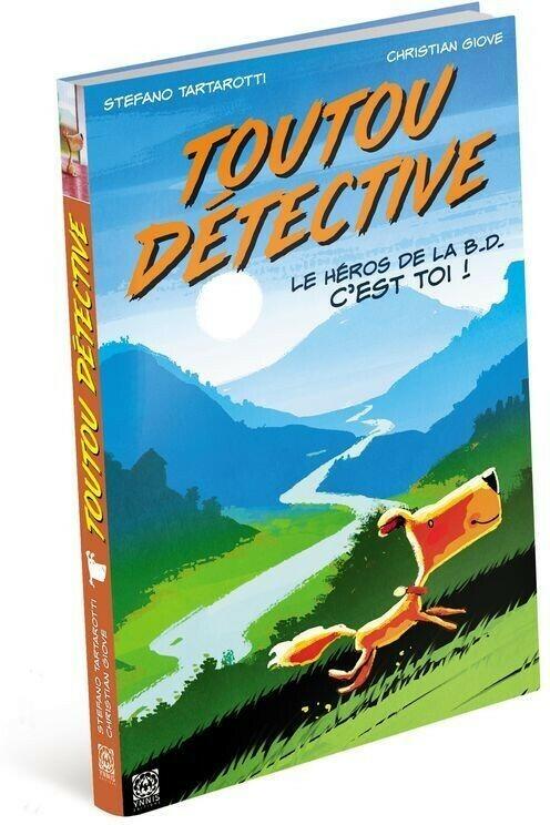 Toutou Détective: Le Héros de la BD c'est Toi ! Cover 3d