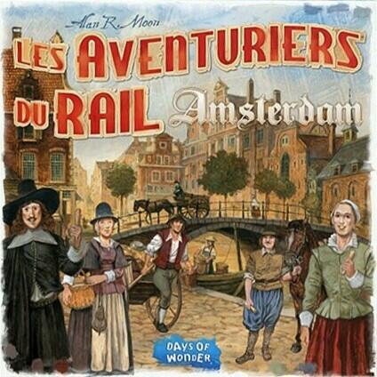 Les Aventuriers du Rail: Amsterdam Cover