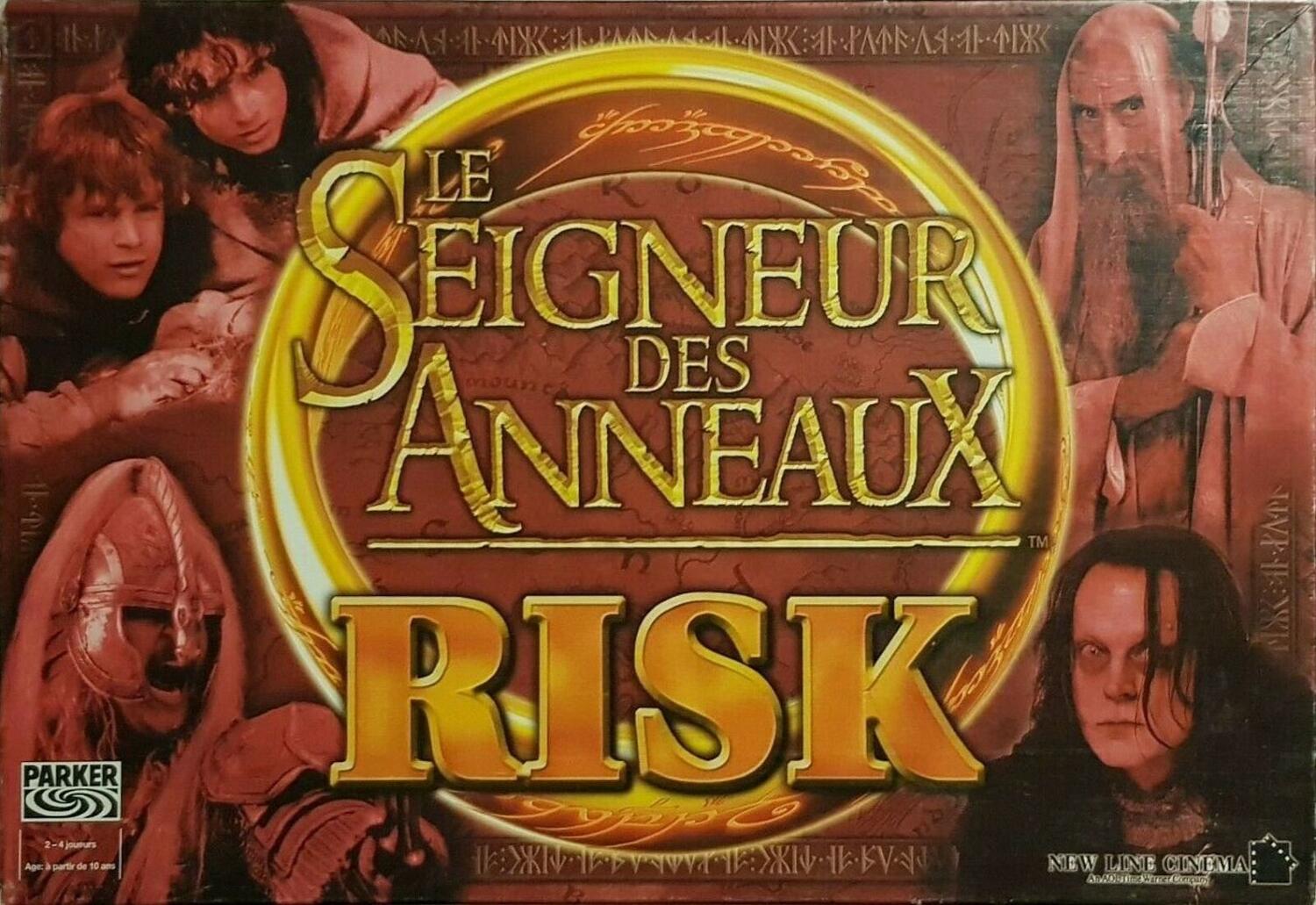 Risk: Le Seigneur des Anneaux Cover