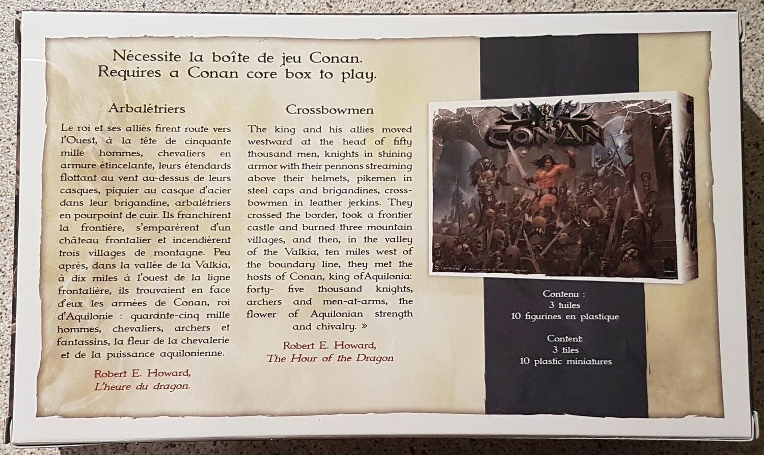 Conan: Arbalétriers Back 3d