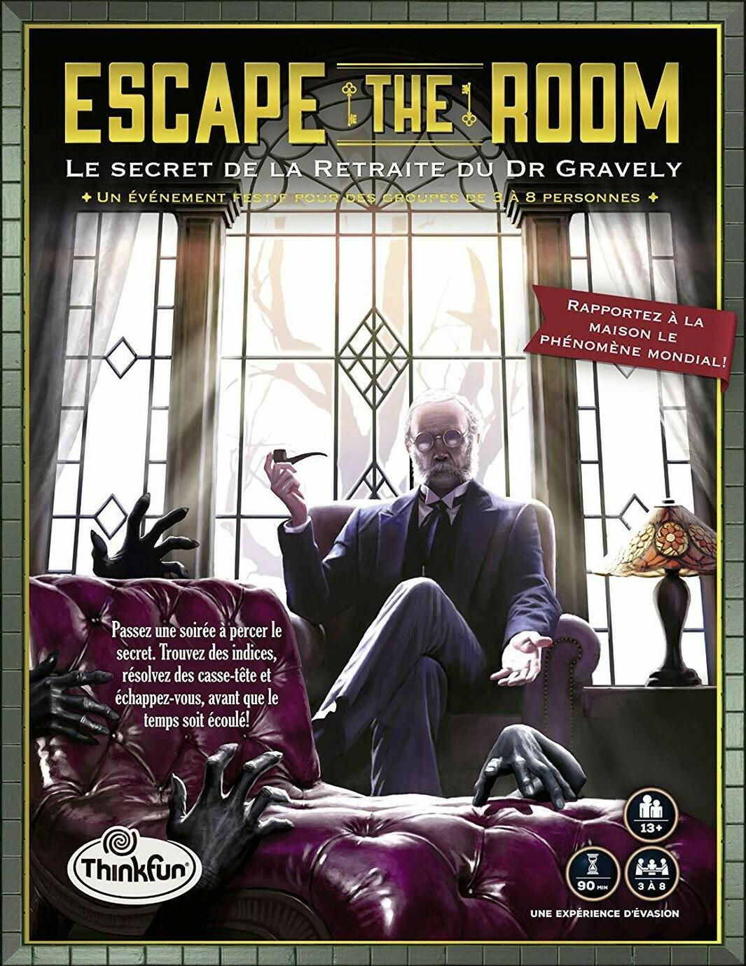 Escape The Room: Le Secret de la Retraite du Dr Gravety Cover