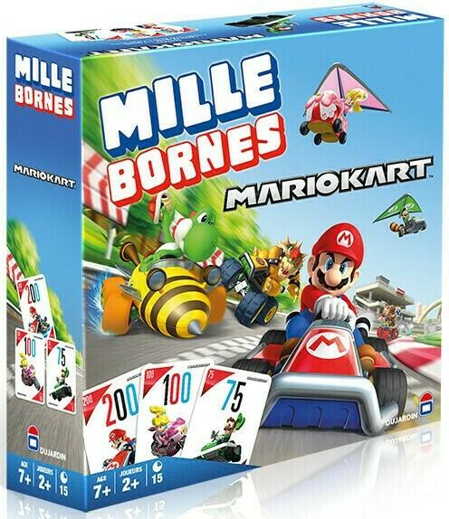 Mille Bornes: Mario Kart Cover 3d