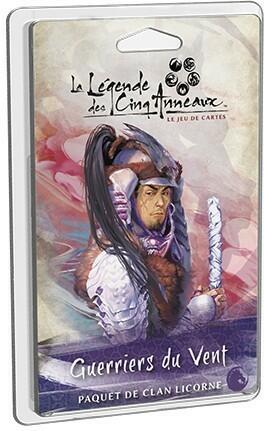 La Légende des Cinq Anneaux: Le Jeu de Cartes - Guerriers du Vent Cover 3d