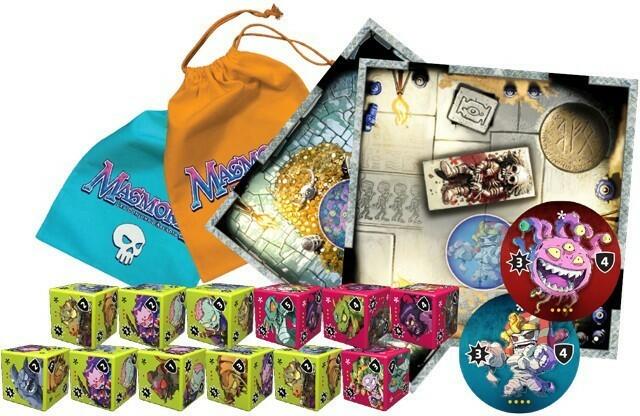 Masmorra: Les Donjons d'Arcadia - Set de Dés de Monstres Eclate