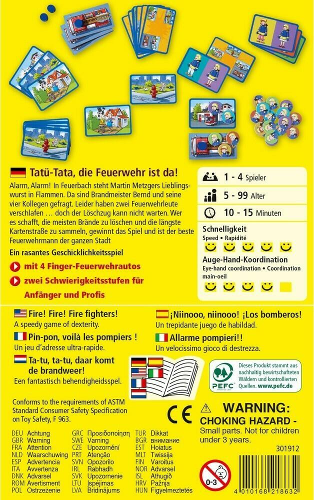 Tatü-Tata, die Feuerwehr ist da! Back