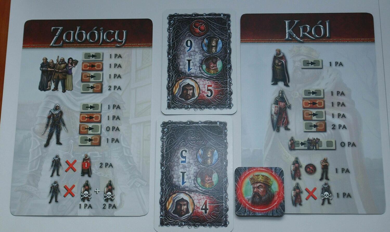 King & Assassins Personnages