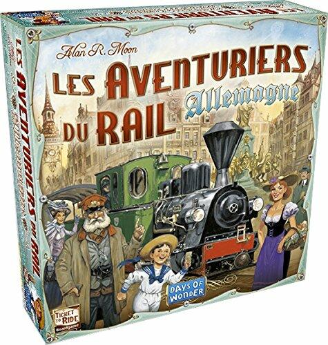 Les Aventuriers du Rail: Allemagne Cover 3d