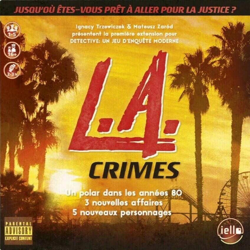 Détective: Un Jeu d'Enquête Moderne - L.A. Crimes Cover