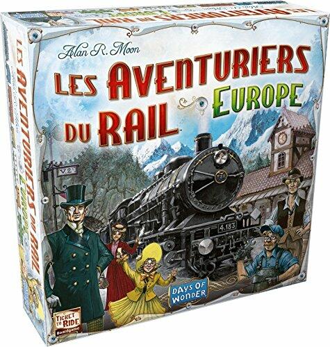 Les Aventuriers du Rail: Europe Cover 3d