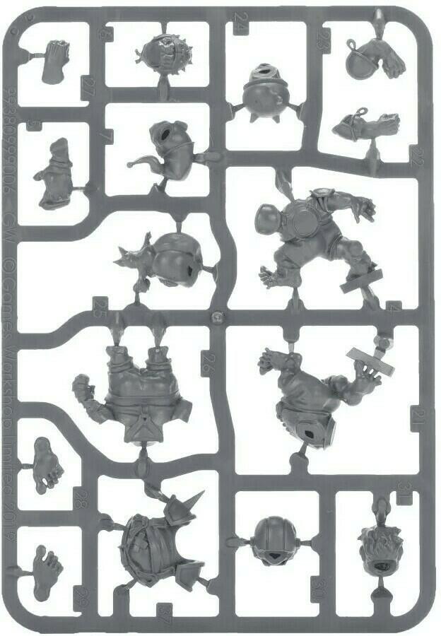 Blood Bowl: The Game of Fantasy Football - The Greenfield Grasshuggers Eclate