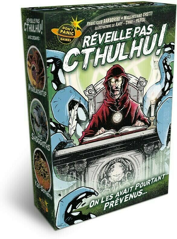 Réveille Pas Cthulhu ! Cover 3d