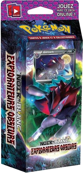 Pokémon Noir & Blanc: Explorateurs Obscurs - Zoroark Cover Transparent