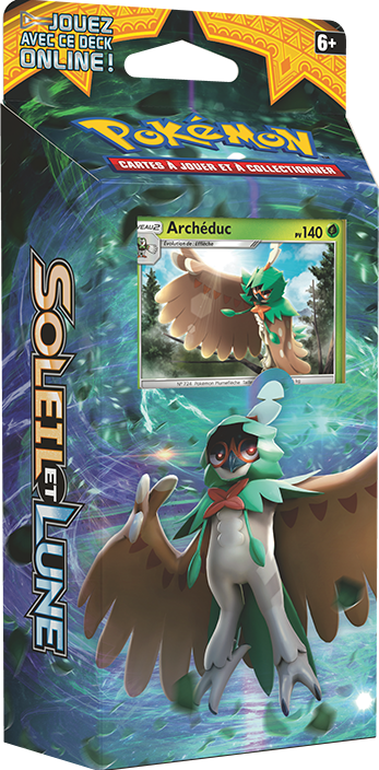 Pokémon Soleil et Lune: Archéduc Cover Transparent