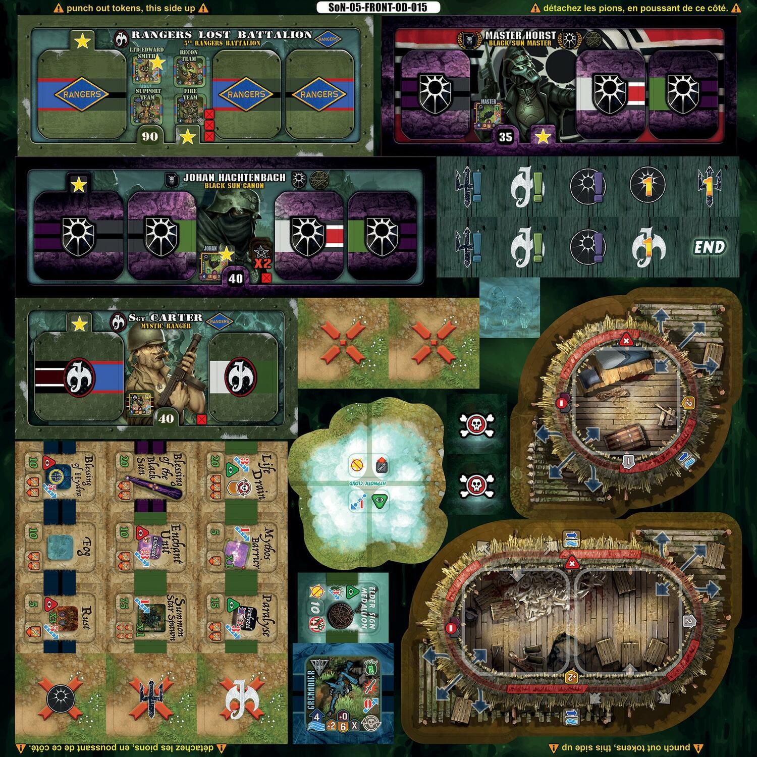 Shadows over Normandie Tuiles