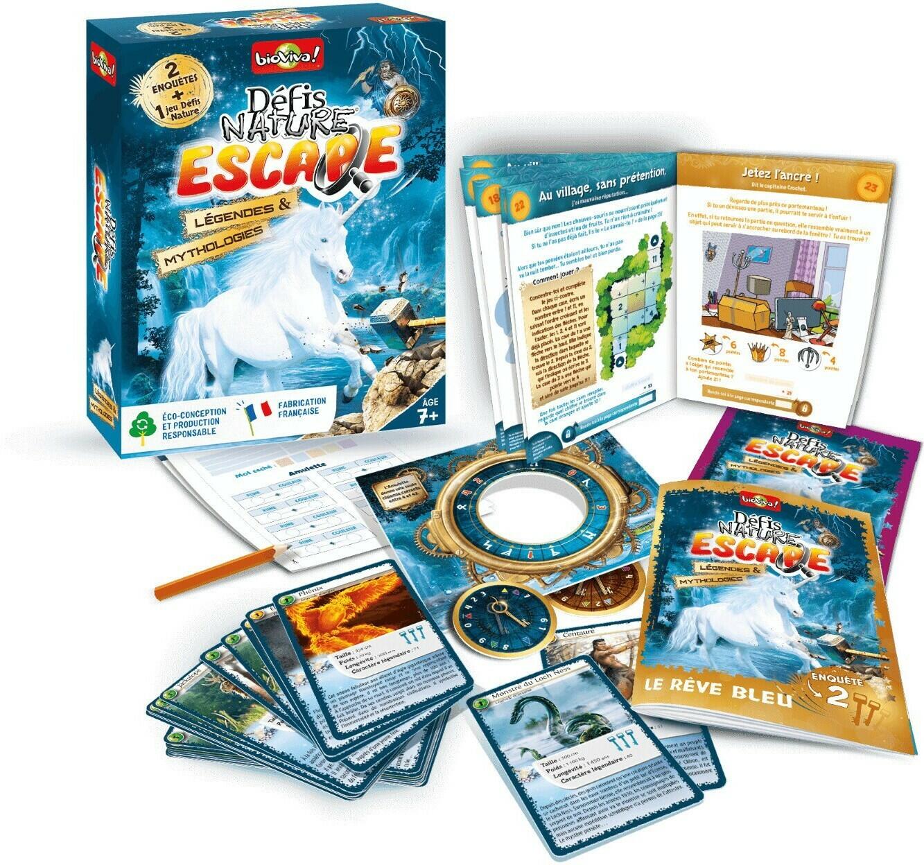 Défis Nature: Escape - Légendes & Mythologies Eclate