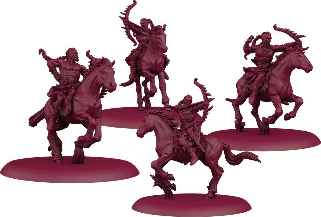 Le Trône de Fer: Le Jeu de Figurines - Cavaliers Dothraki Figurines