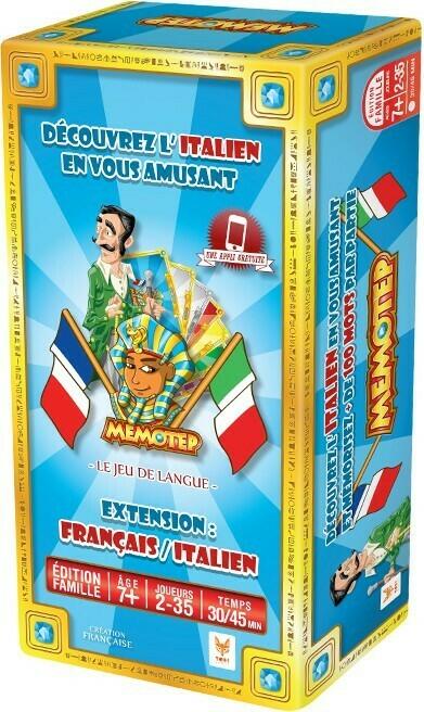 Memotep: Extension Français/Italien Cover 3d