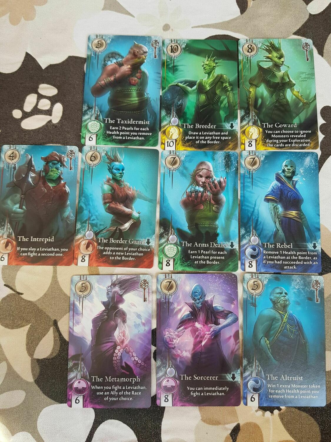 Abyss: Leviathan Cartes