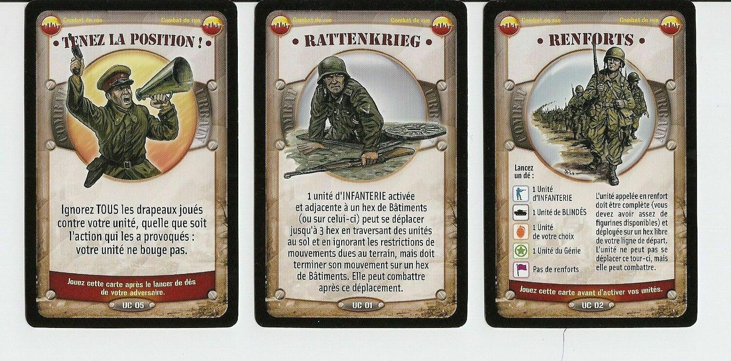 Mémoire 44: The Battle Map - Volume 3 - Sword of Stalingrad Cartes