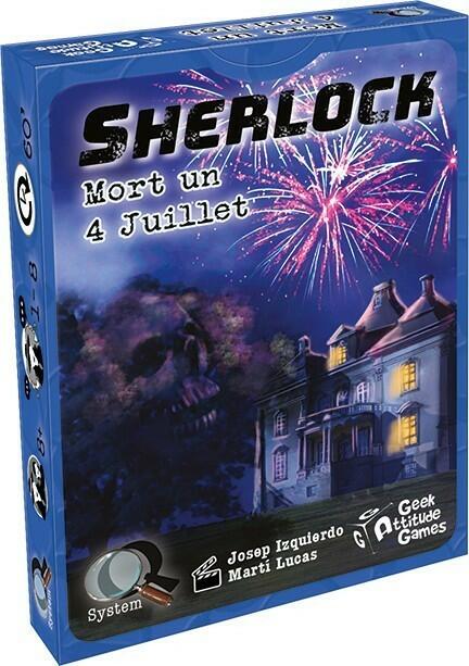Sherlock: Mort un 4 Juillet Cover 3d