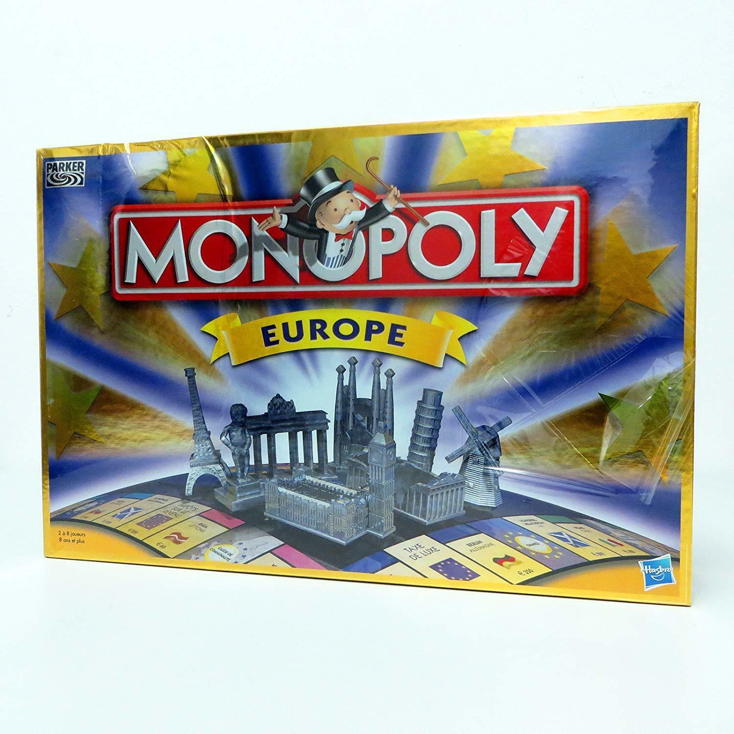 Monopoly: Europe Cover 3d