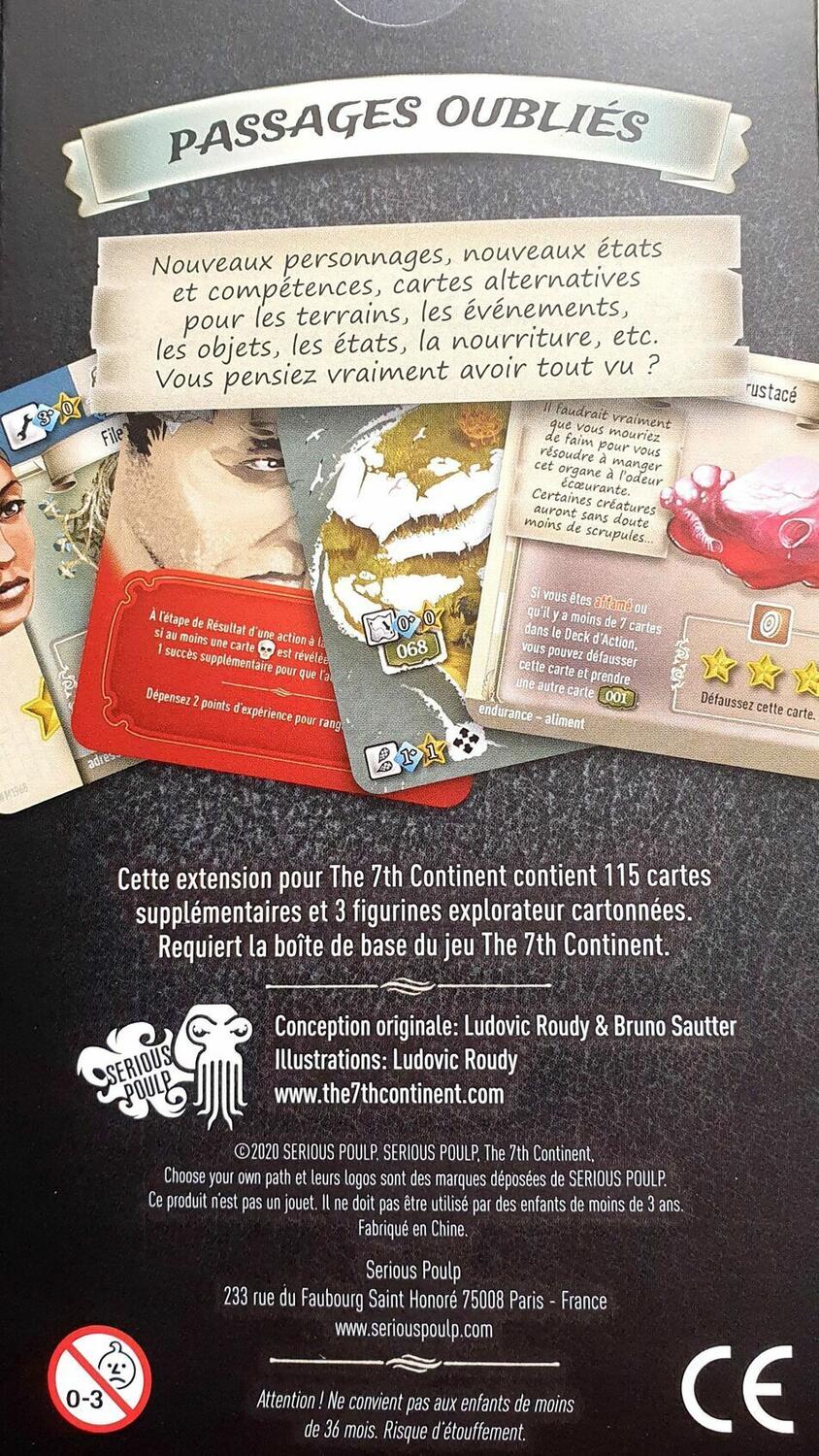 The 7th Continent: Passages Oubliés Back