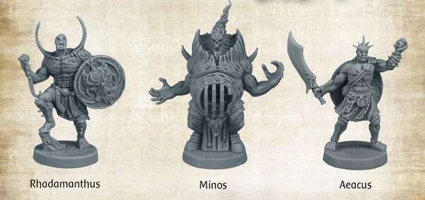 Mythic Battles: Pantheon - Judges of the Underworld Figurines