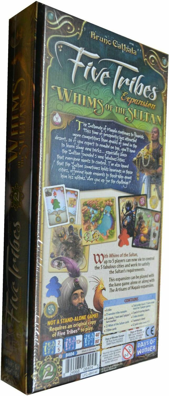 Five Tribes: Whims of the Sultan Back 3d