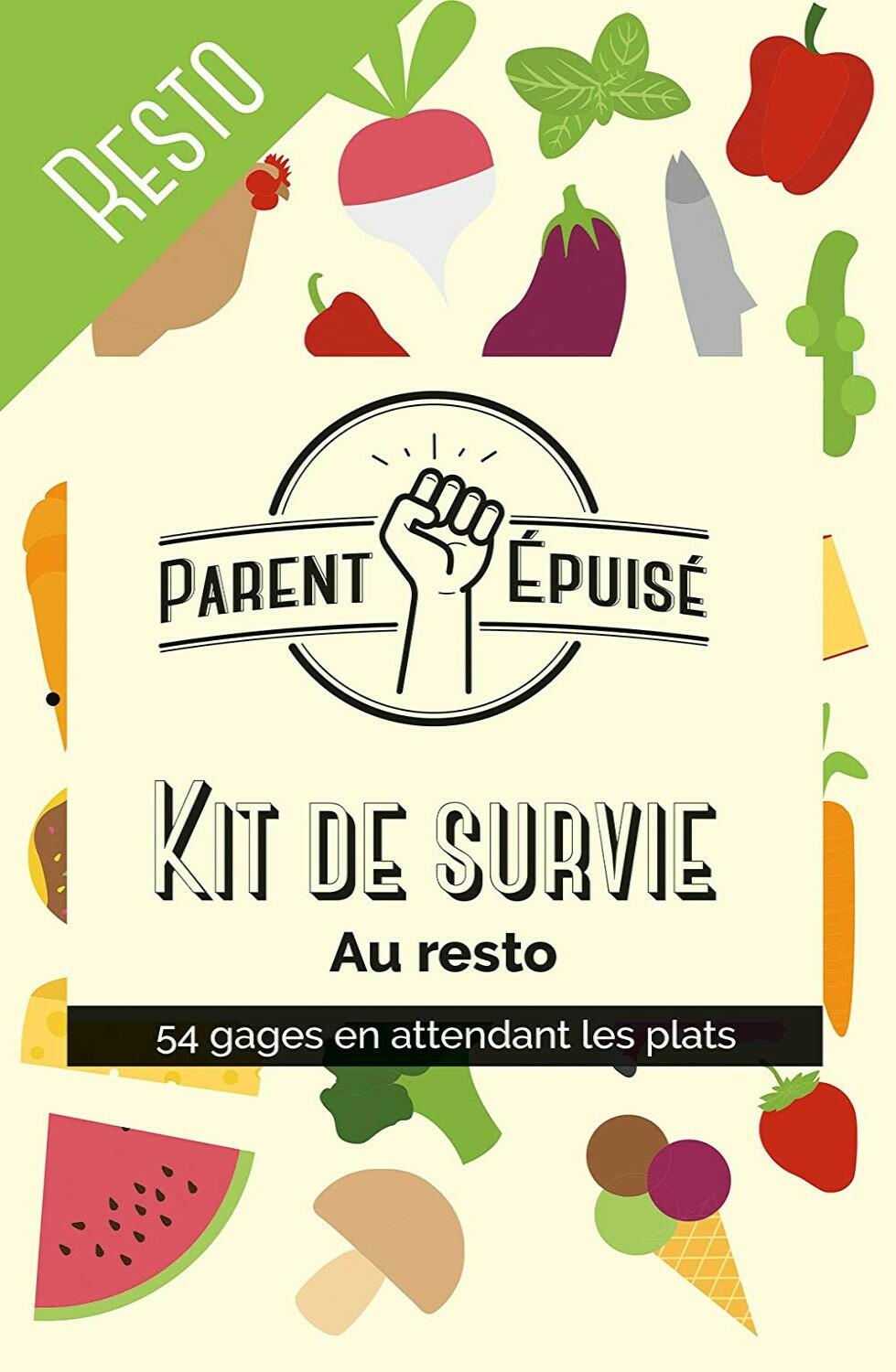 Parent Épuisé: Kit de Survie - Au Resto Cover