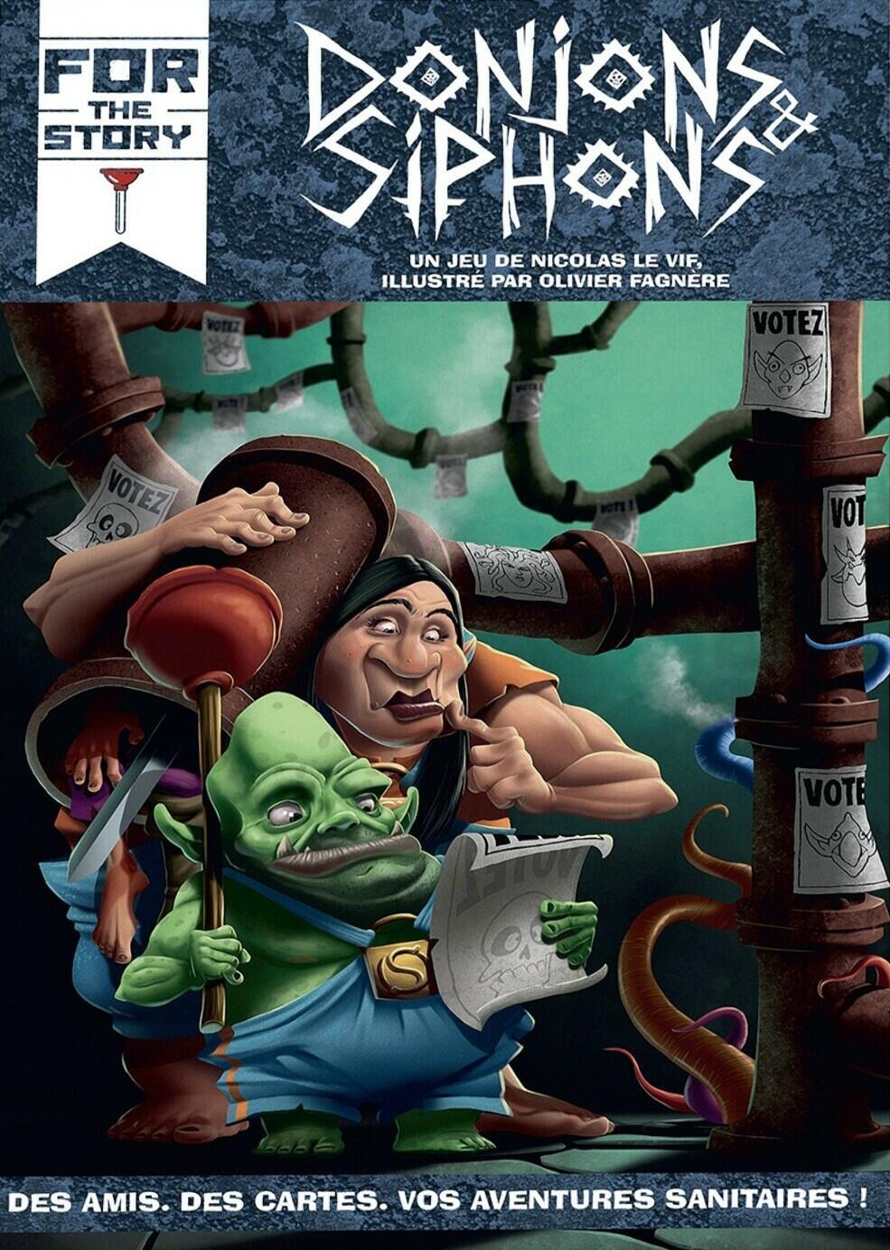 Donjons & Siphons Cover
