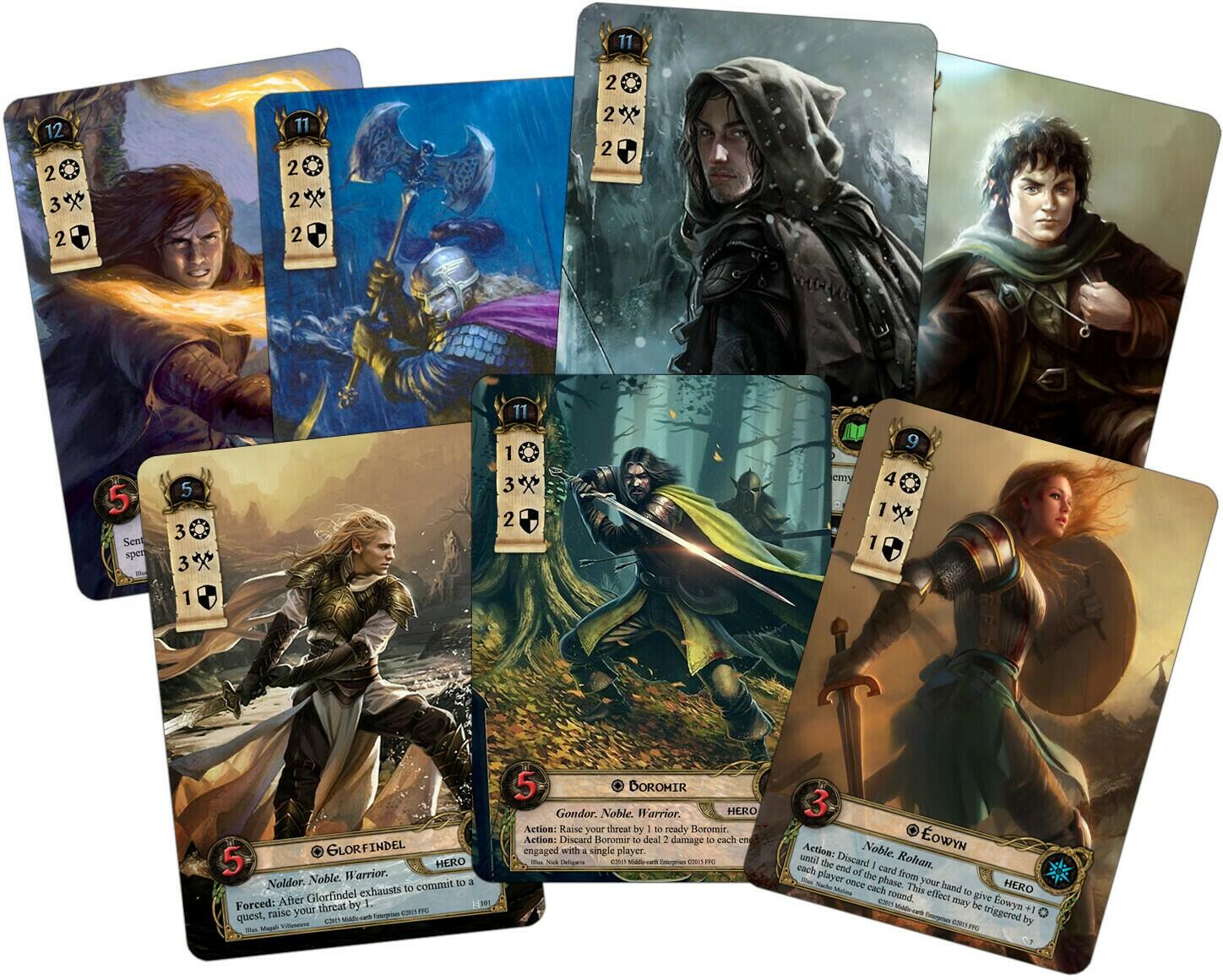 Le Seigneur des Anneaux: Le Jeu de Cartes - Les Ruines de Belegost Cartes