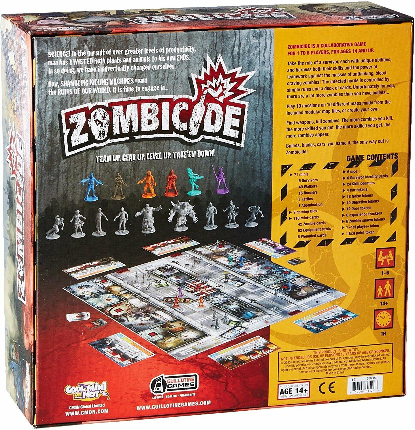 Zombicide English Back 3d