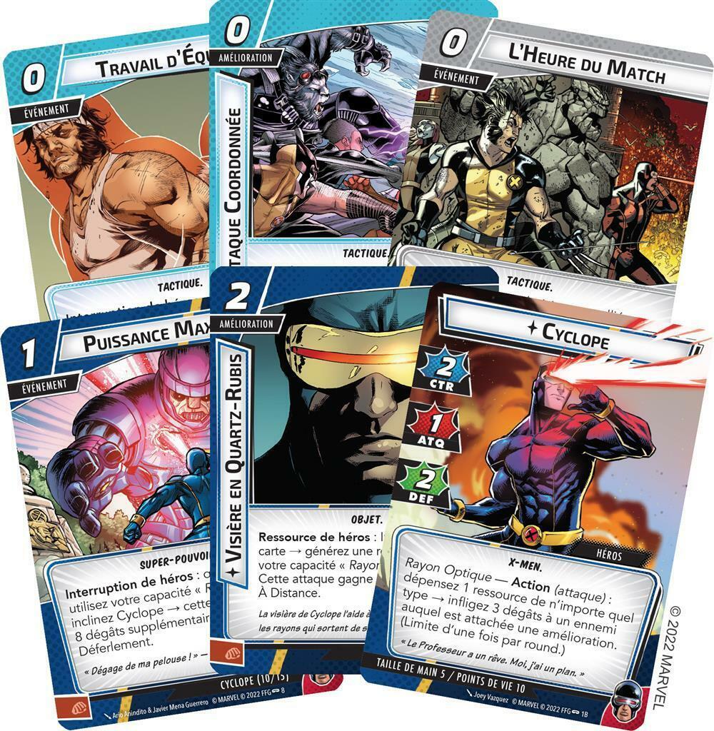 Marvel Champions: Le Jeu de Cartes - Cyclops Cartes
