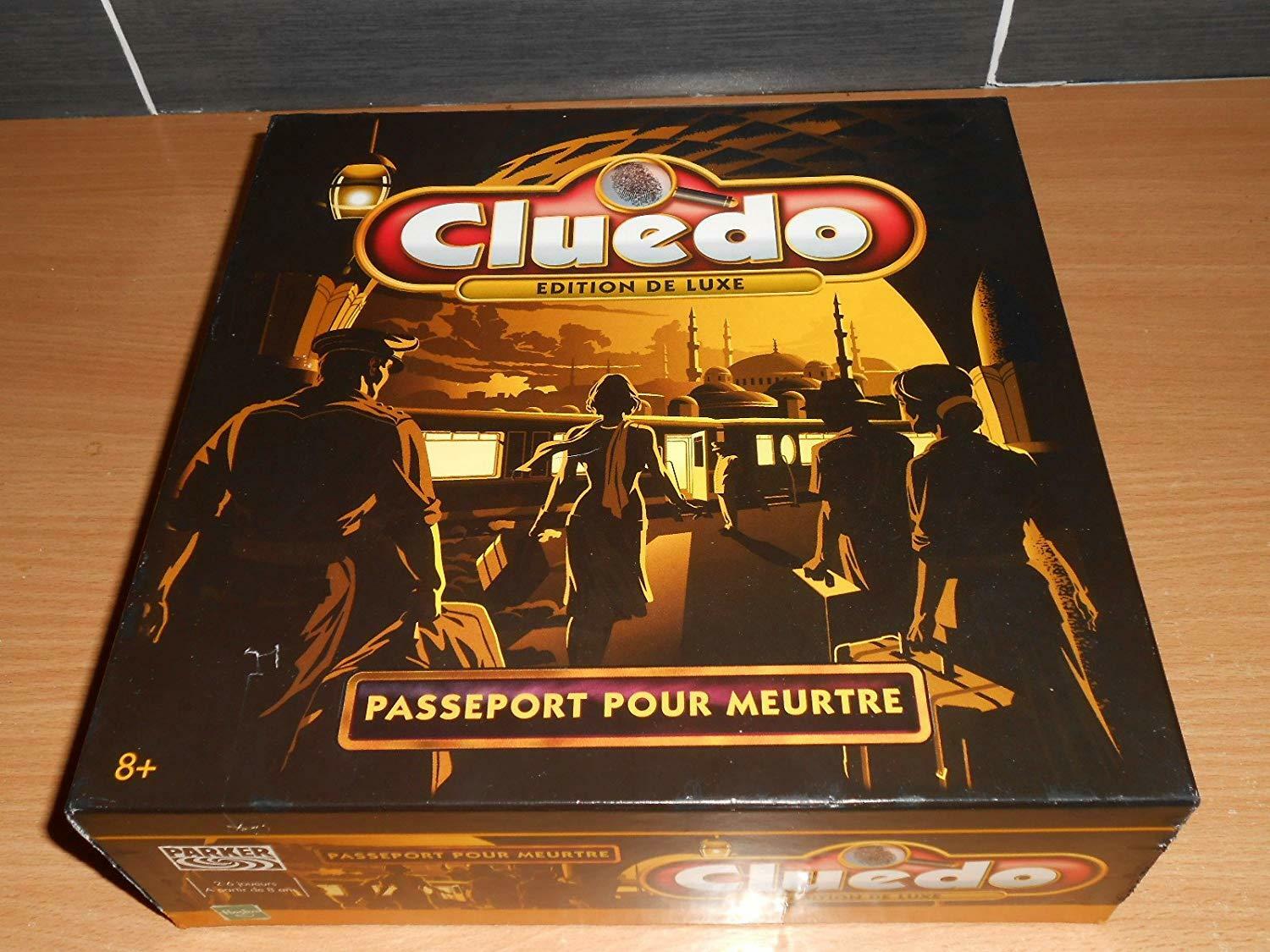 Cluedo: Édition de Luxe - Passeport Pour Meurtre Cover 3d