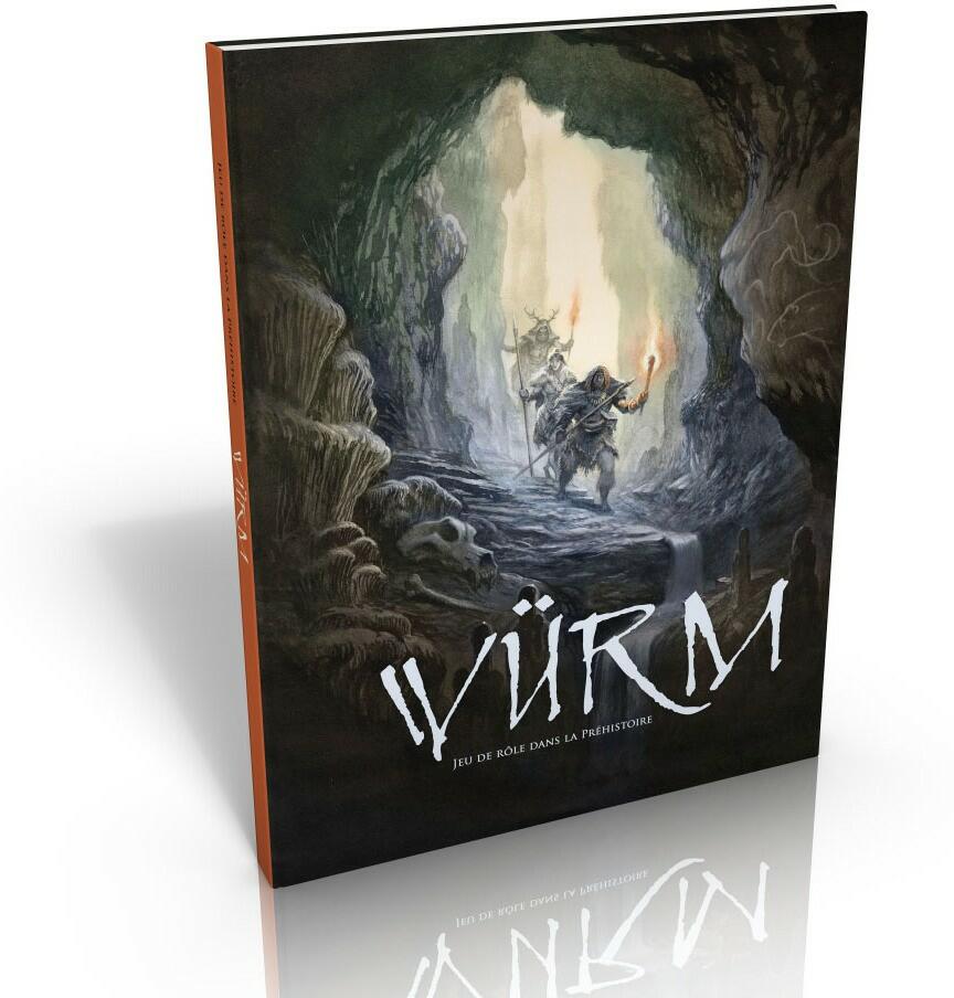 Würm: Le Jeu de Rôle dans le Préhistoire 2020 Cover 3d