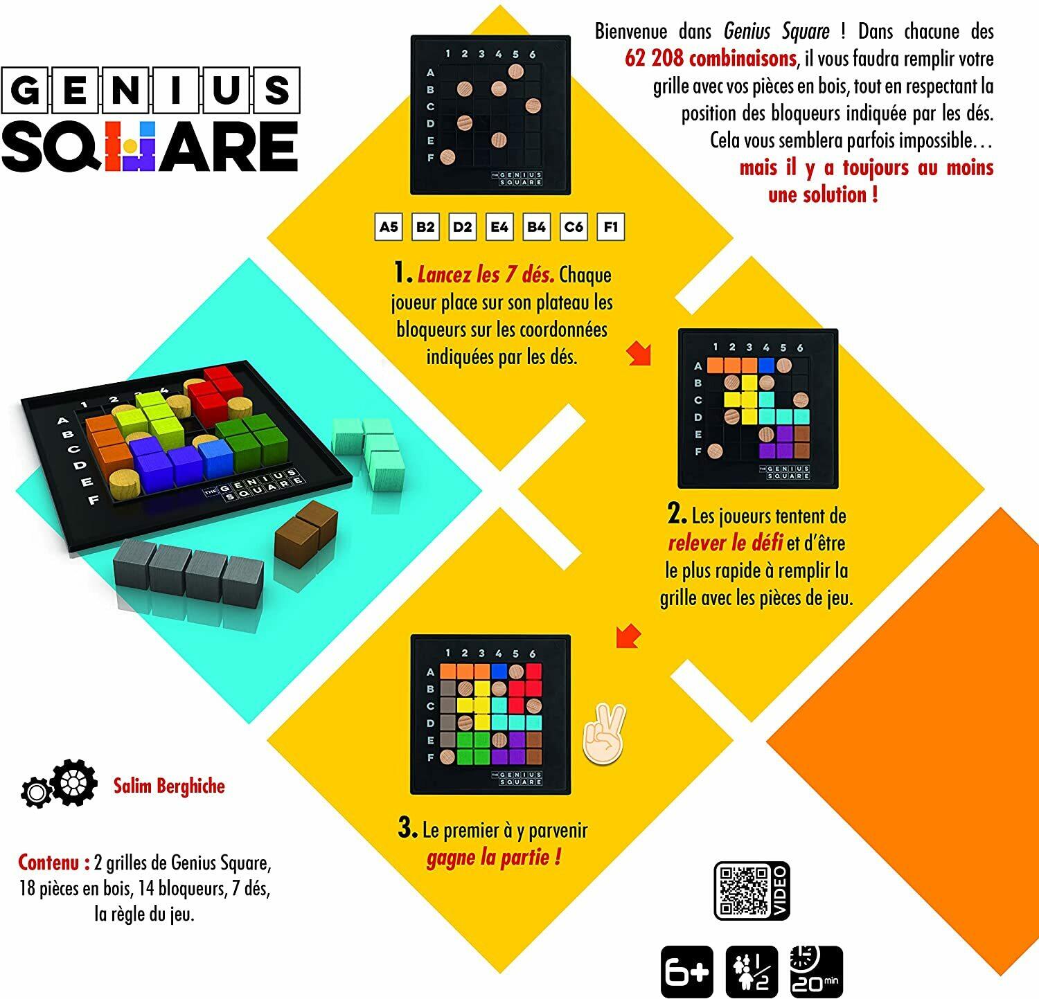 Genius Square Back