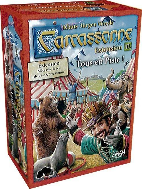 Carcassonne: Tous en Piste ! Cover 3d