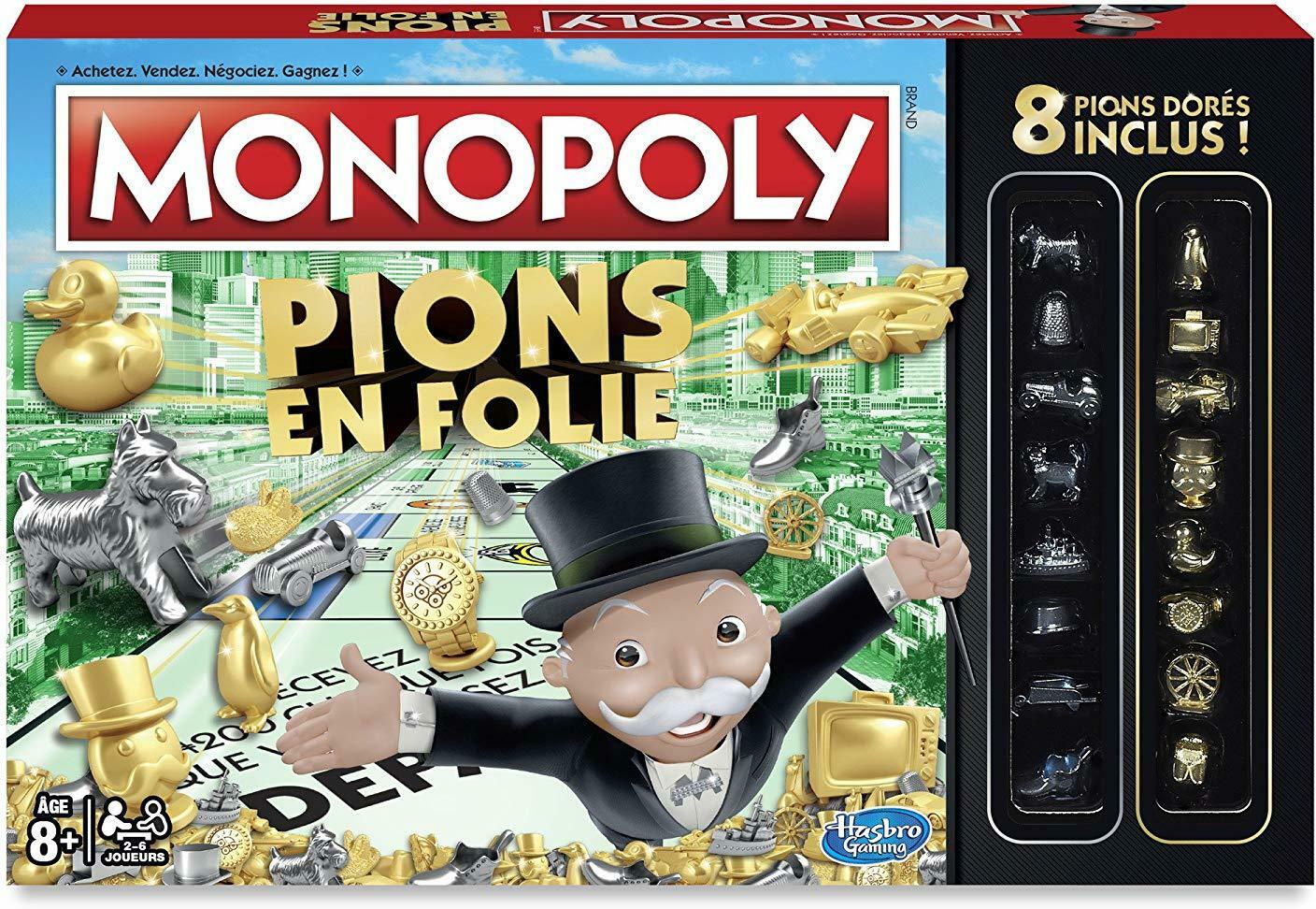 Monopoly: Pions en Folie Cover 3d