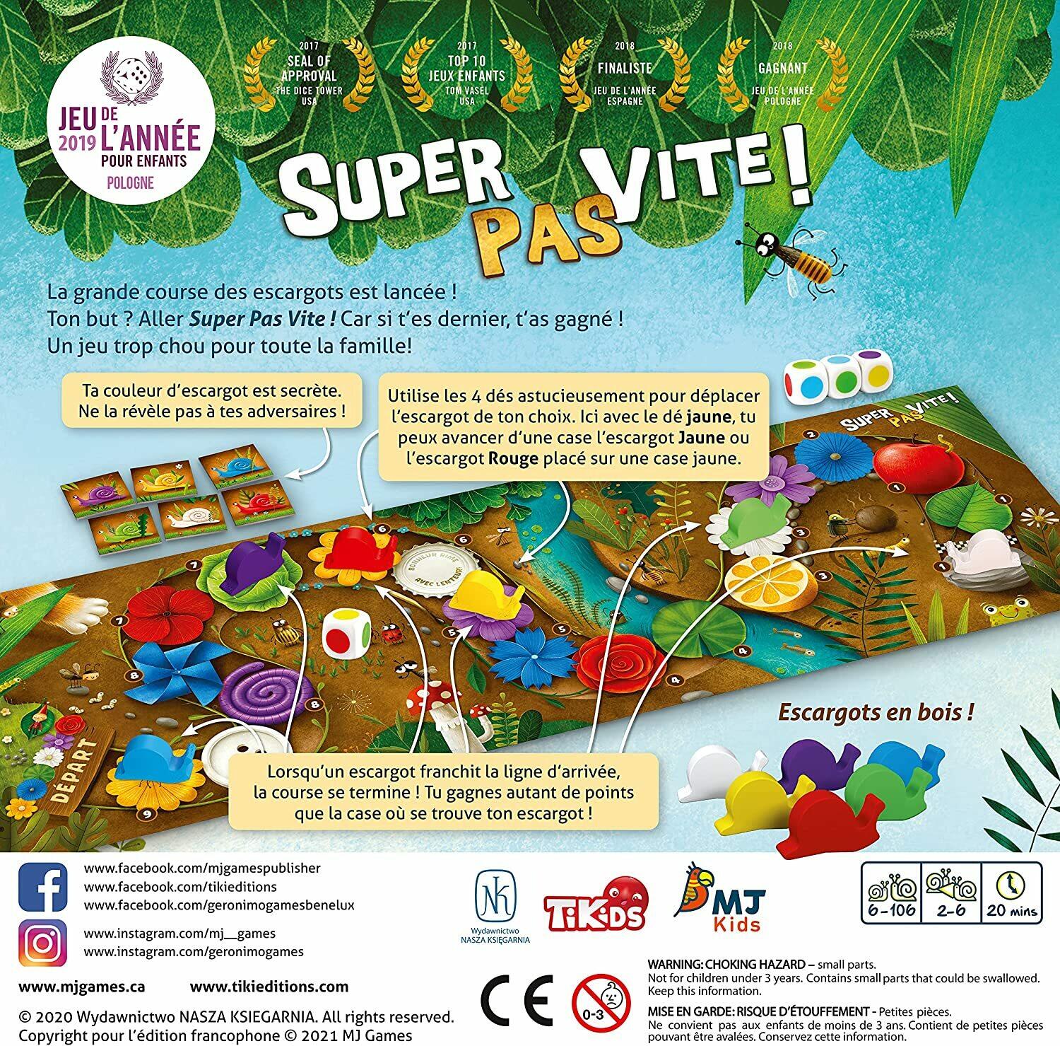 Super pas Vite ! Back